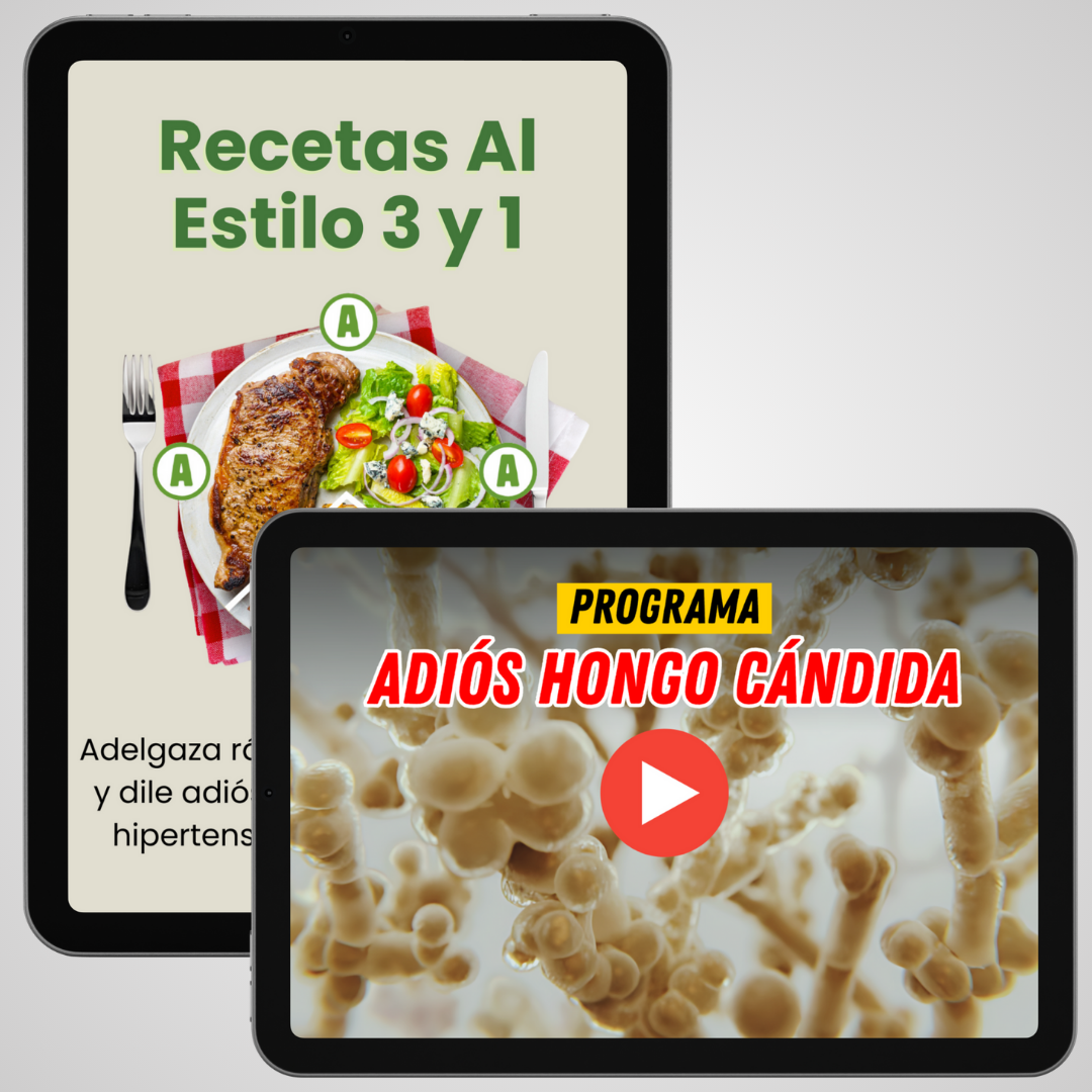 Recetas Al Estilo 3 y 1 + Programa: Adiós Hongo Cándida